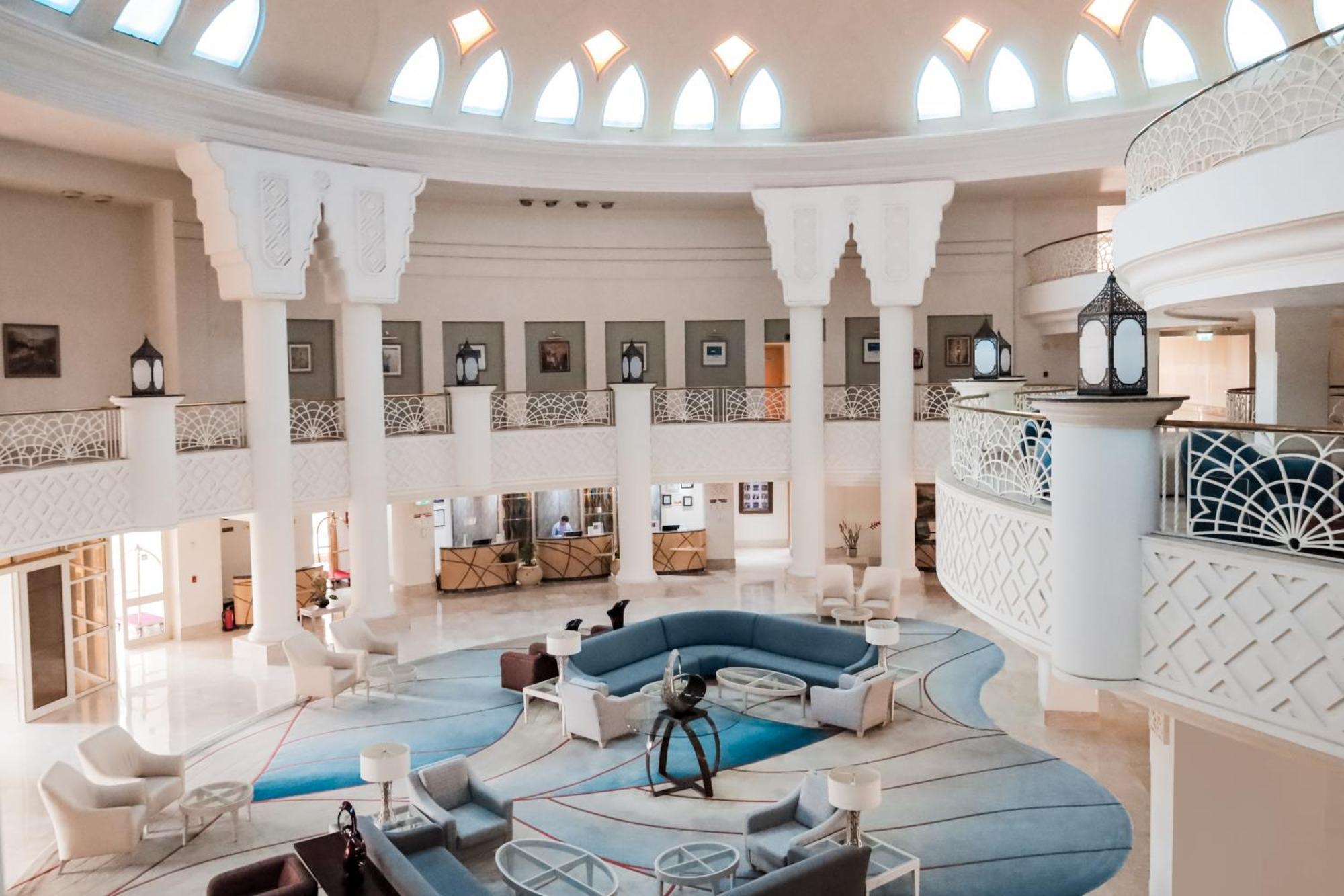 Old Palace Resort Sahl Hasheesh 후르가다 외부 사진 The lobby of the hotel